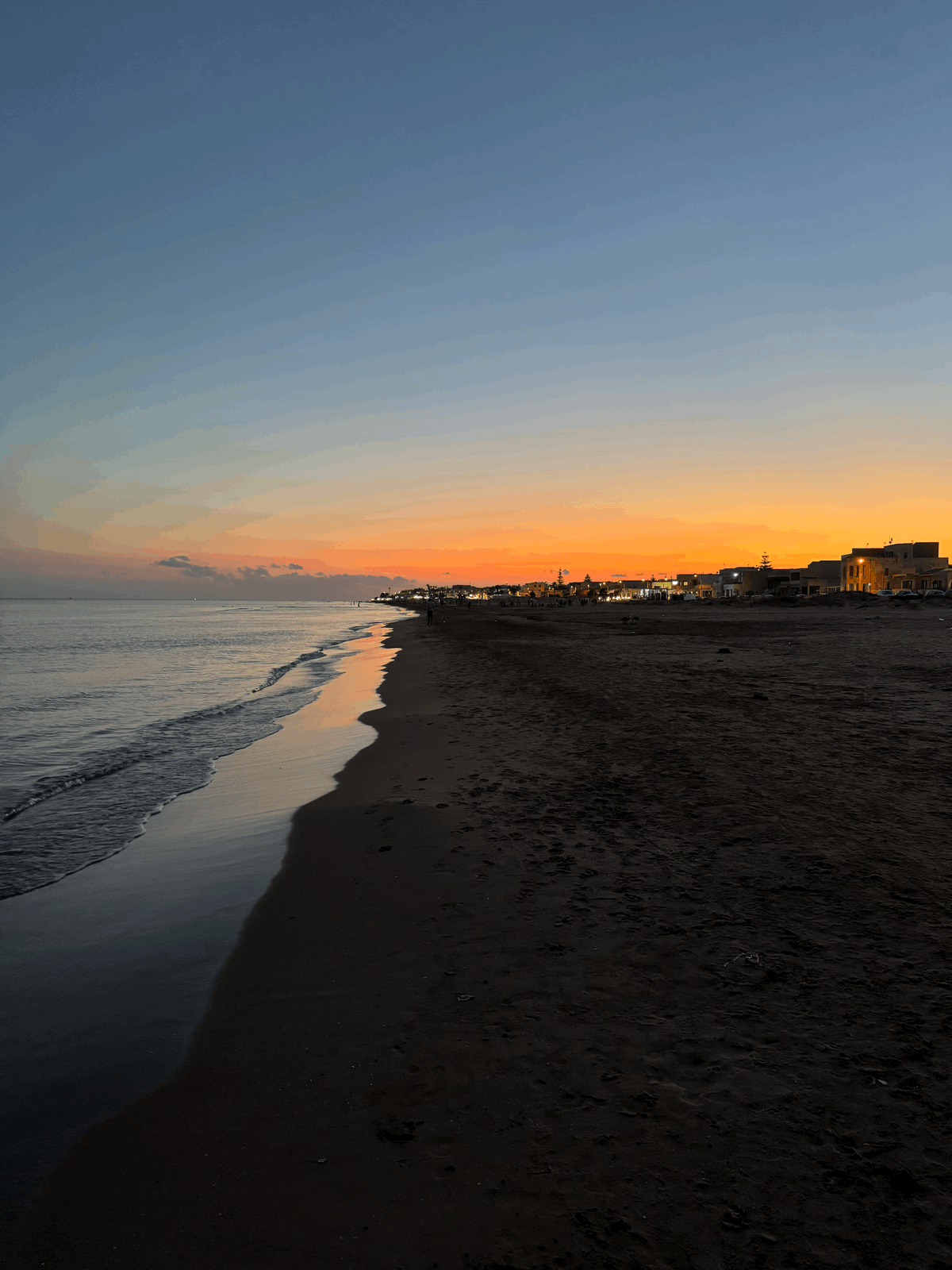 Quando il tramonto compila i pensieri